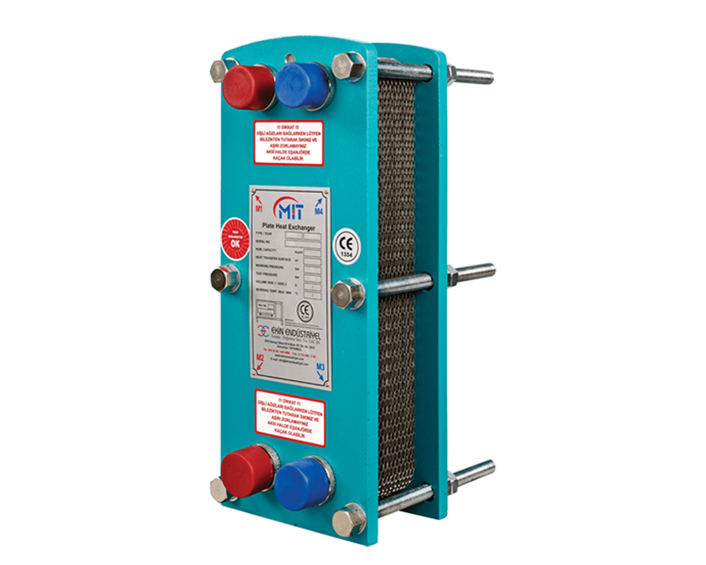 Platten-Wärmetauscher mit Dichtung 1